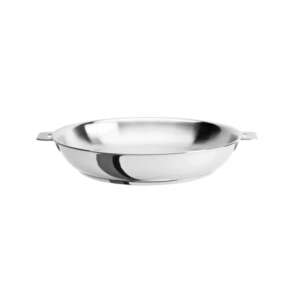 Poêle Lyonnaise Mutine Ø 28 Cm Inox Amovible Cristel 1