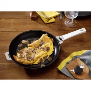 Poêle Mutine Ø 28 Cm Manche Amovible Anti-Adhésive Inox Cristel 15
