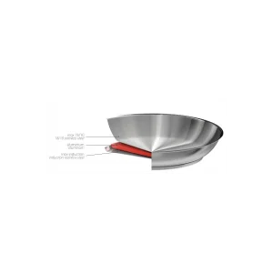 Poêle Ø 20 Cm Strate Amovible Inox Cristel 7