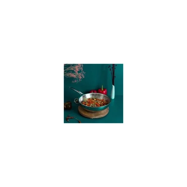 Poêle Ø 20 Cm Strate Amovible Inox Cristel 4