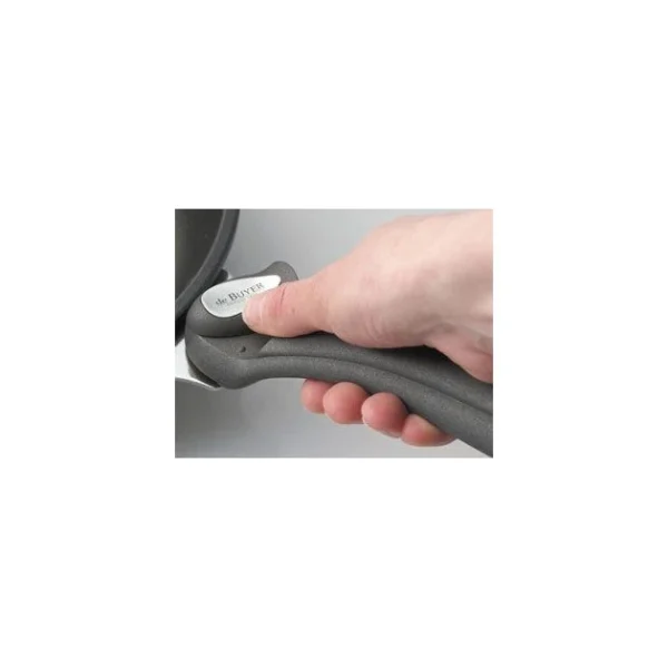 Manche Amovible Noir De Buyer Toucher Velours 3