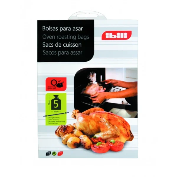 Sac Cuisson Four 38 X 25 Cm (x5) Ibili 1