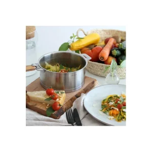 Série De 4 Casseroles Strate Amovible Inox Cristel 9