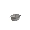 STAUB Cocotte Fonte Ovale 15 Cm Gris Graphite 0,6 L 14