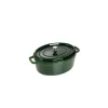 STAUB Cocotte Fonte Ovale 31 Cm Vert Basilic Majolique 5,5 L 17