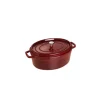 STAUB Cocotte Fonte Ovale 33 Cm Grenadine Majolique 6,7 L 14