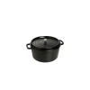 STAUB Cocotte Fonte Ronde 14 Cm Noir Mat 0,8 L 14
