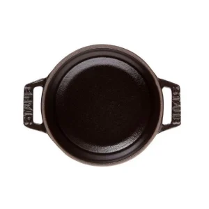 STAUB Cocotte Fonte Ronde 16 Cm Noir Mat 1,2 L 6