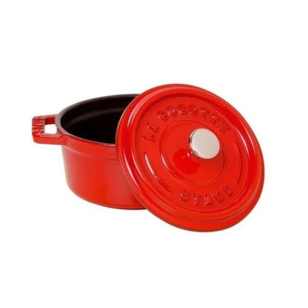 STAUB Cocotte Fonte Ronde 18 Cm Rouge Cerise 1,7 L 3