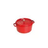 STAUB Cocotte Fonte Ronde 18 Cm Rouge Cerise 1,7 L 22