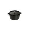 STAUB Cocotte Fonte Ronde 20 Cm Noir Mat 2,2 L 8