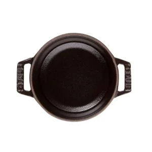 STAUB Cocotte Fonte Ronde 22 Cm Noir Mat 2,6 L 6