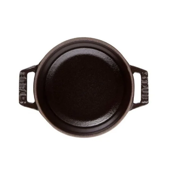 STAUB Cocotte Fonte Ronde 22 Cm Noir Mat 2,6 L 3