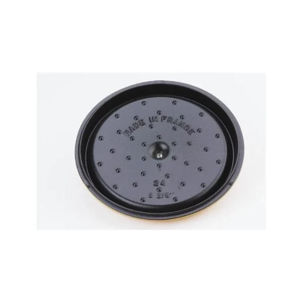 STAUB Cocotte Fonte Ronde 24 Cm Gris Graphite 3,8 L 4