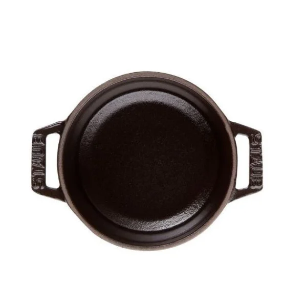 STAUB Cocotte Fonte Ronde 24 Cm Noir Mat 3,8 L 3