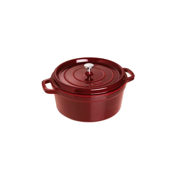 STAUB Cocotte Fonte Ronde 28 Cm Grenadine Majolique 6,7 L 1