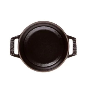 STAUB Cocotte Fonte Ronde 28 Cm Noir Mat 6,7 L 6
