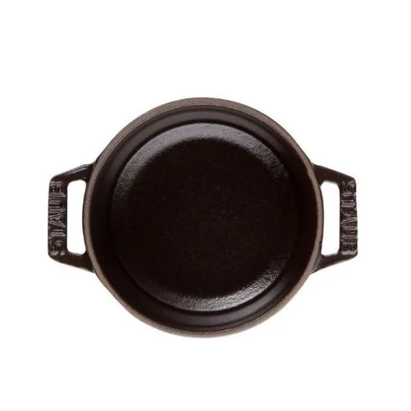 STAUB Cocotte Fonte Ronde 28 Cm Noir Mat 6,7 L 3