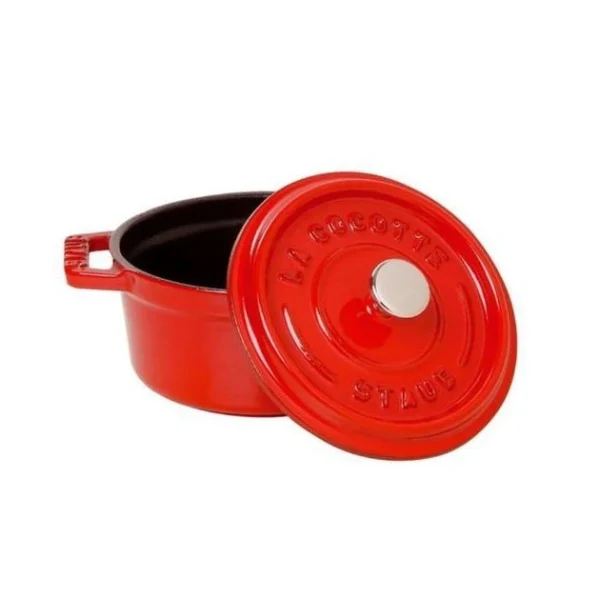 STAUB Cocotte Fonte Ronde 28 Cm Rouge Cerise 6,7 L 3