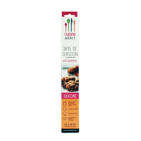 Tapis De Cuisson Silicone 40×30 Cm Cuisineaddict 4