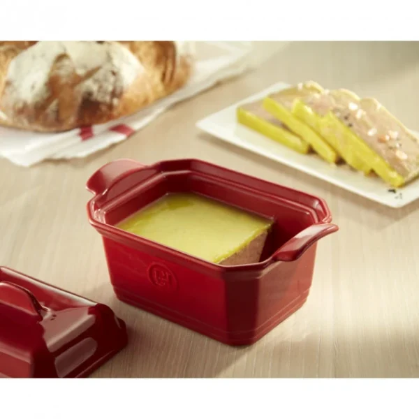 Terrine à Foie Gras Avec Presse 0,6L Emile Henry – Couleur Farine 3